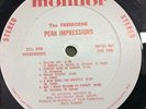 low grade Original LP THE FREEBORNE Peak Impressions MONITOR 607 homemade cover