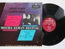 MISCHA ELMAN RECITAL- London LL 1631 / FFRR / Joseph Seiger Piano / 4 Composers
