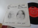 Outsiders - Do You Feel Alright 1969 Dutch Freakbeat Fuzz Garage 7 inch + PS