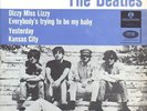 The Beatles Dizzy Miss Lizzy ORIGINAL DANISH EP Vinyl Single 7inch NEAR MINT
