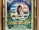 LANA DEL REY  2018 BERLIN - orig.Concert Poster - Konzert Plakat  A1 NEU
