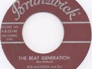 Bob McFadden & Dor - Beat Generation / The Mummy (Brunswick) Original 45 c.1959