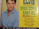 Elvis Easy Come Easy Go 45 Record White Label EPA - 4387
