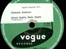 MAHALIA JACKSON -QUEEN OF GOSPEL- Silent Night, Holy Night  X-MAS   78rpm  S9538