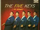 THE FIVE KEYS - ON STAGE - ON CAPITIOL 1957 RARE DOO-WOP EP NEAR MINT