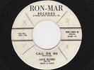 '58 Midwest Rockabilly JACK RIVERS/Rock-A-Kats Call On Me/I'm So Lonely M- HEAR