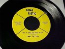 CARL CAYTON It's Sin To Tell A Lie/Whispering Grass DETROIT SOUL 45 Demo-Ristic