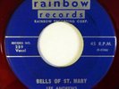 LEE ANDREWS & HEARTS 45 Bells of St. Mary/The Fairest RAINBOW doo wop kz348