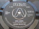 Banda Black Rio MISS CHERYL / MISS CHERYL DJ PROMO COPY UK 1980 UNPLAYED MINT
