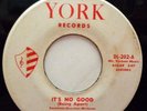 MANDELLS 45 It's so good / I don't know what you've got YORK  Doowop Kz327