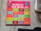 THE GREATEST ROCK &ROLL HITS, 4 ALBUM BOX SET, 33RPM VINYL RECORDS 