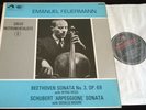 FEUERMANN BEETHOVEN SCHUBERT ARPEGGIONE CELLO SONATAS LP HMV EMI HQM 1079 UK ED1