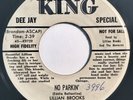 * LILLIAN BROOKS & MOROCCOS No Parkin JUMP BLUES R&B DOO WOP King Bio DJ 45 Hear