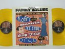 Family Values Tour '98 - 2LP 1998 Yellow Vinyl Korn Ice Cube LIMP BIZKIT PRIMUS