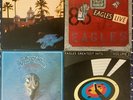The Eagles - 4 Vinyl LP Records - Hotel California/Live/Greatest Hits 1 & 2 - EX