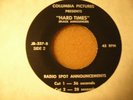 HARD TIMES Bronson Coburn 1975 radio spots promo 7