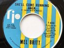 Rare Northern Soul - Mel Britt - She’ll Come Running Back - FIP Records