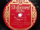 78rpm VLADIMIR NEPLYUEV sings Don't leave me Vertinsky RARE RIGA BELLACCORD 1937