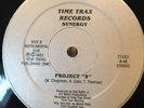 SYNERGY - PROJECT 5 on TIME TRAX RARE ELECTRO FUNK 12