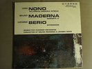 LUIGI NONO BRUNO MADERNA LUCIO BERIO LP ELECTRONIC SYNTH MODERN CLASSICAL SEALED