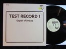 TEST RECORD 1 depth of image OPUS SWEDEN 3 79-00 audiophile LP EX