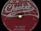 WILLIE DIXON (The Pain In My Heart / 29 Ways) R&B/SOUL 78  RPM  RECORD