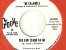THE CHANNELS You Can Count On Me Old Chinatown GROOVE PROMO  NORTHERN SOUL 45