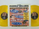 Family Values Tour '98 - 2LP 1998 Yellow Vinyl Korn Ice Cube LIMP BIZKIT PRIMUS