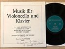 ANNLIES SCHMIDT DE NEVEU cello recital RARE PRIVATE PRESS w/ AUTOGRAPH MINT
