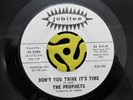NORTHERN SOUL 45-Prophets-Don't You Think It's Time-Jubilee Promo Vg+ HEAR