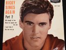 Ricky Nelson Sings Again Part 2 EP LONDON 1959 very clean EX/EX