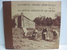 HAMPTON INSTITUTE QUARTET - FAVORITE NEGRO SPIRITUALS - MUSICRAFT ALBUM #35