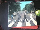 THE BEATLES  -      Abbey Road,     RARE 1969 UK 'MISALIGNED APPLE' LP / inner
