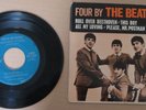THE BEATLES FOUR BY THE BEATLES EAP 1-2121 POOR CONDITION SLEEVE & EP 1964