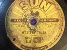 SUN 192 Little Junior's Blue Flames Mystery Train 78rpm RARE
