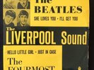 The Beatles / The Fourmost: EP: The liverpool sound. Danish / Swedish issue. VG
