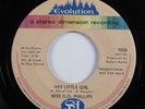Northern Soul 45 MISS D.D. PHILLIPS Hey Little Girl EVOLUTION promo HEAR