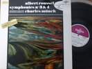 CHARLES MUNCH / ROUSSEL symphonies 3 & 4    / ERATO STE 50256