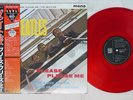 BEATLES PLEASE PLEASE ME EMI/ODEON EAS-70130 Japan OBI Clear Red Vinyl MONO LP