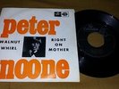 PETER NOONE - RIGHT ON MOTHER HERMAN'S HERMITS DAVID BOWIE 7/45 RARE * ANGOLA PS