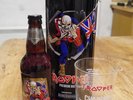 Iron Maiden Black Trooper Beer PINT GLASS & Bottle Gift Set Tin FULL not empty