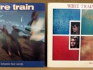 ROCK 2 LP LOT: WIRE TRAIN - BETWEEN TWO WORLDS(PROMO), ...IN A CHAMBER CBS / 415