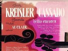 REMINGTON - AUCLAIR - KREISLER FAVORITES / CASSADO - CELLO ENCORES - SCHULHOF NM