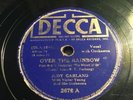 Over The Rainbow 78 rpm Judy Garland Over The Rainbow/The Jitterbug   Decca 2672