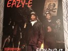 Eazy E Eazy Duz It vinyl first press 1988 Ruthless Records