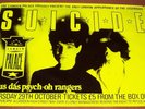 SUICIDE STUNNING RARE THURSDAY 29th OCTOBER 1987 PLUS FOETUS PROMO POSTER