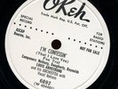 78 rpm LOUIS ARMSTRONG Okeh DJ Promo EX/NM