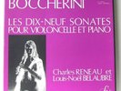 Boccherini 19 Cello Sonatas Charles Reneau FY Box  4 LPs