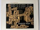 Bach Violin Sonatas Sandor Vegh French Valois Set of 2 LPs