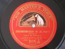 Sarasate Zigeunerweisen Violin Pablo de Sarasate HMV UK 10